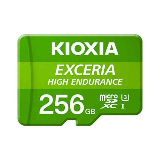 Scheda Di Memoria Micro SD con Adattatore Kioxia Exceria High Endurance Classe 10 UHS-I U3 Verde