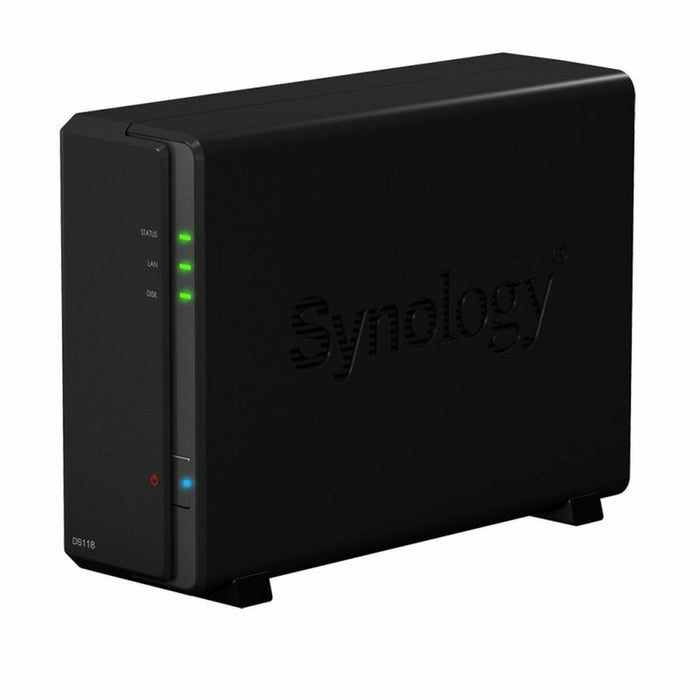 Memorizzazione sulla Rete Synology DS118 Realtek RTD1296 64-Bit 16 dBA 1 GB DDR4 Nero