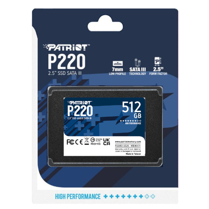 Hard Disk Patriot Memory P220 512 GB SSD