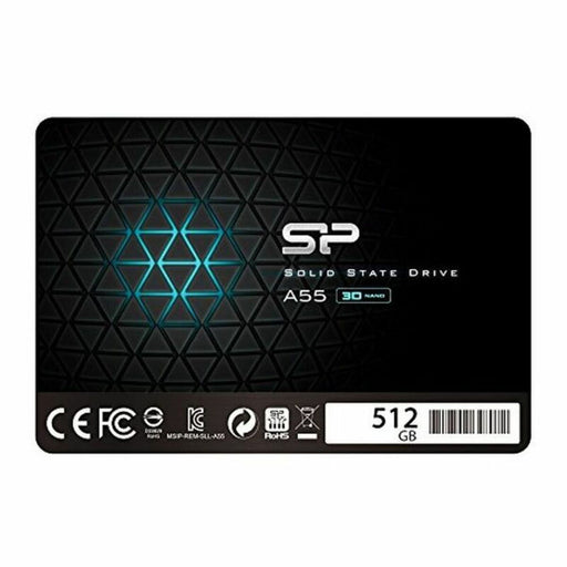 Hard Disk Silicon Power SP512GBSS3A55S25 512 GB SSD