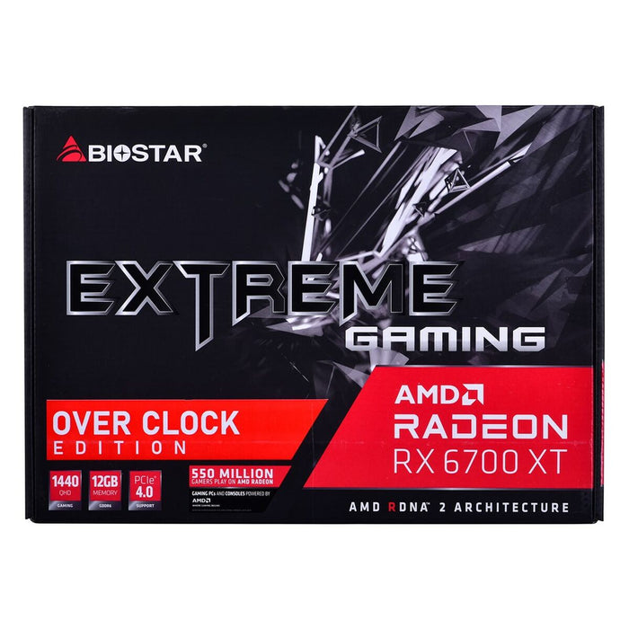 Scheda Grafica Biostar VA67S6TML9 Radeon RX 6700 XT 12 GB GDDR6