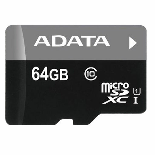Scheda Di Memoria Micro SD con Adattatore Adata CLASS10 64 GB