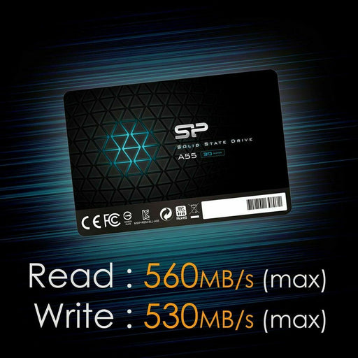 Hard Disk Silicon Power Ace A55 Nero 2 TB SSD