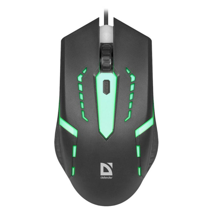 Mouse Ottico Mouse Ottico Defender FLASH MB-600L Nero