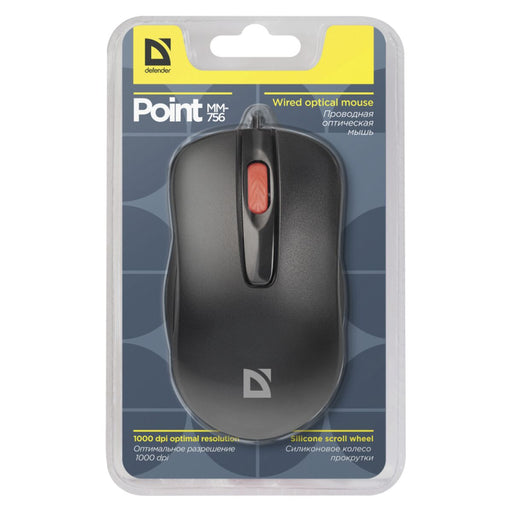 Mouse Defender POINT MM-756 Nero