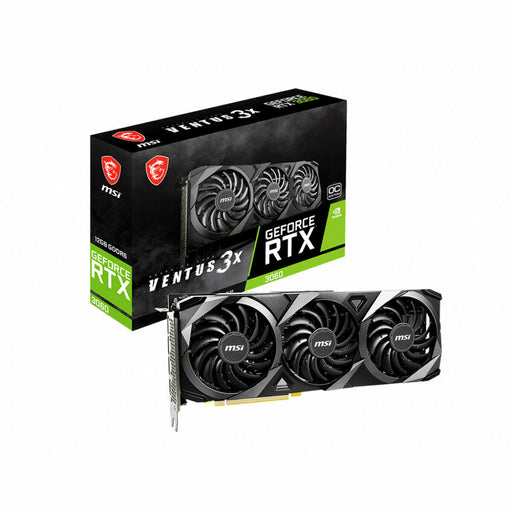 Scheda Grafica MSI GeForce RTX 3060 VENTUS 3X 12G OC GeForce RTX 3060 12 GB RAM 12 GB GDDR6X