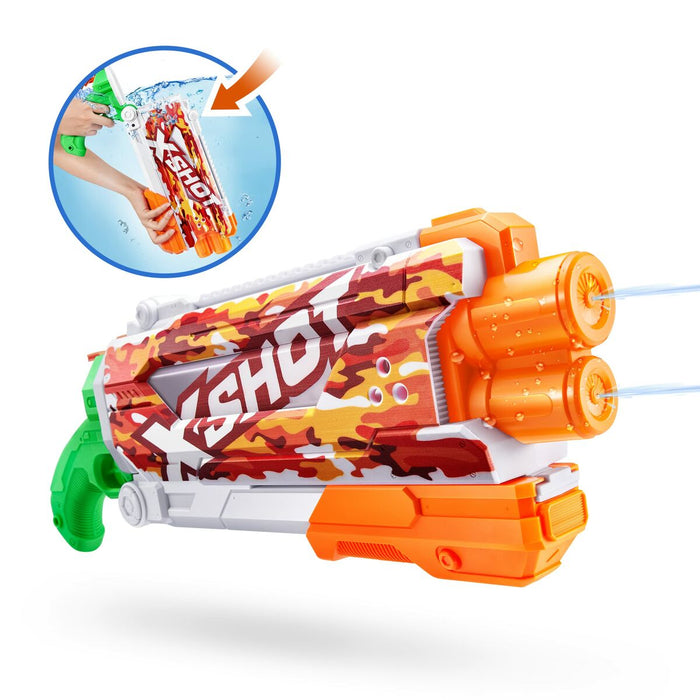 Pistola ad Acqua Zuru X-Shot Skins Pump Action Fast-Fill 49 x 18 x 6 cm