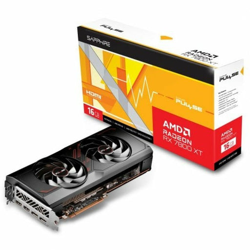 Scheda Grafica Sapphire PULSE 11330-02-20G AMD RADEON RX 7800 XT 16 GB GDDR6