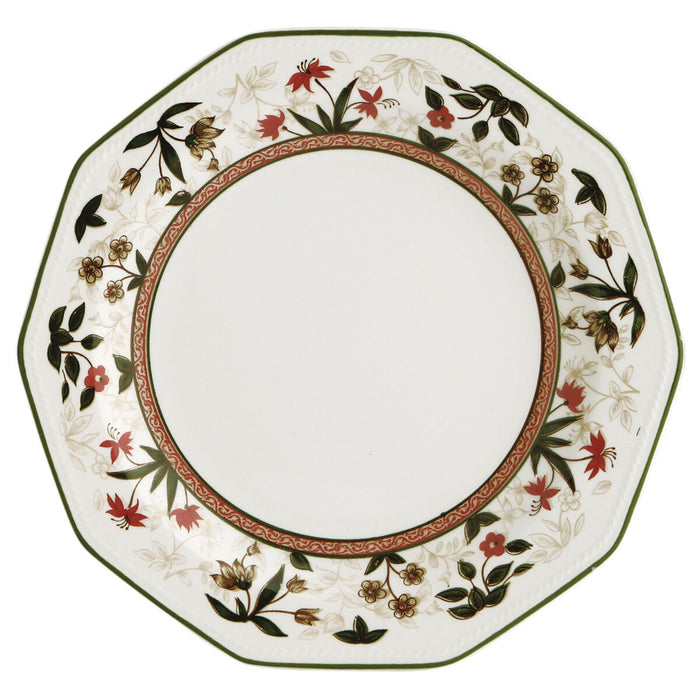 Piatto da pranzo Queen´s By Churchill Assam Floreale Ceramica servizio di piatti Ø 27 cm (6 Unità)