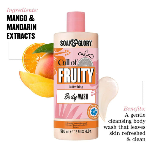 Gel Doccia Soap & Glory Bubble In Paradise Rinfrescante Mango 500 ml