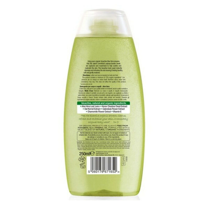 Gel Bagno Idratante Con Aloe Vera Bioactive Organic Dr.Organic DR00109 250 ml