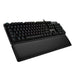 Tastiera Bluetooth con Supporto per Tablet Logitech G513 CARBON LIGHTSYNC RGB Mechanical Gaming Keyboard, GX Brown Francese AZER