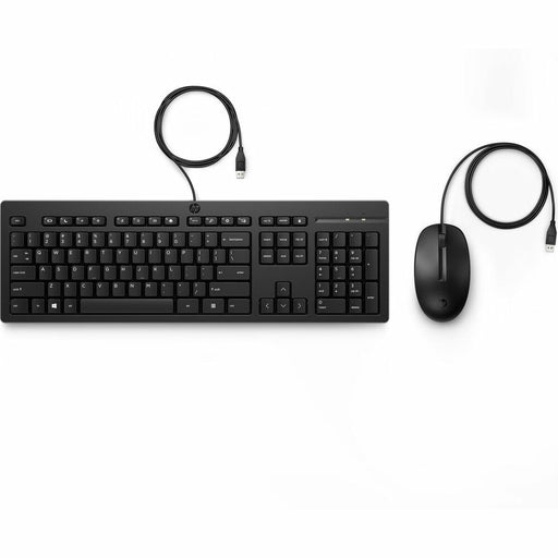 Tastiera e Mouse HP 286J4AA#ABE Nero Qwerty in Spagnolo