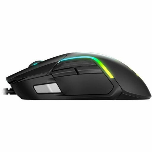 Mouse Gaming SteelSeries 62551 Nero Multicolore Gaming Con cavo Luci LED