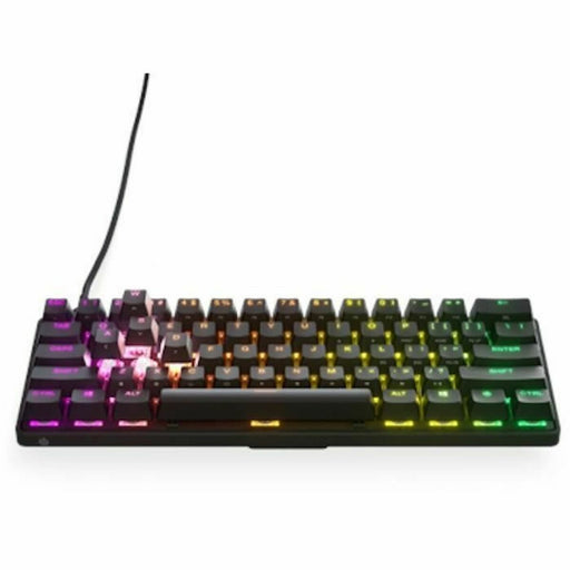 Tastiera SteelSeries Apex Pro Mini Gaming Nero Retroilluminato LDC AZERTY