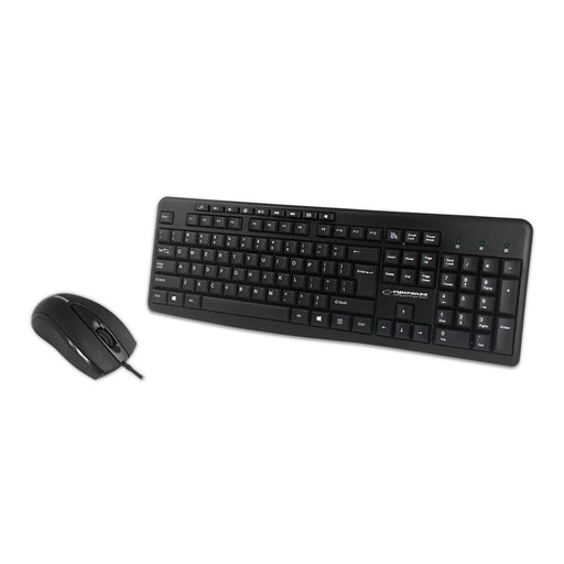 Tastiera e Mouse Esperanza EK137 Qwerty US Bianco