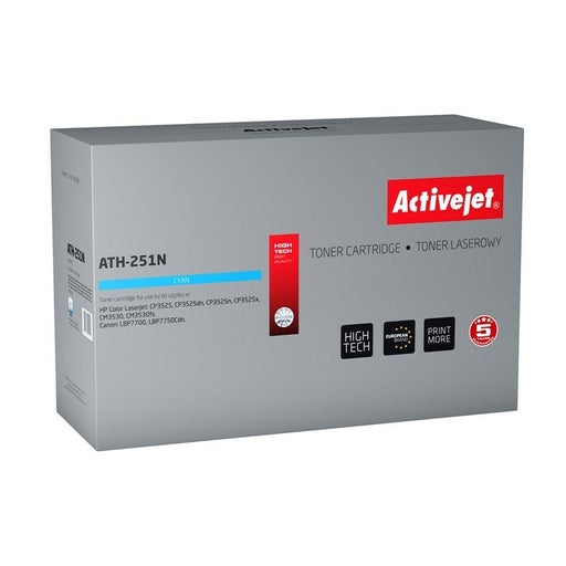 Toner Compatibile Activejet ATH-251N Ciano