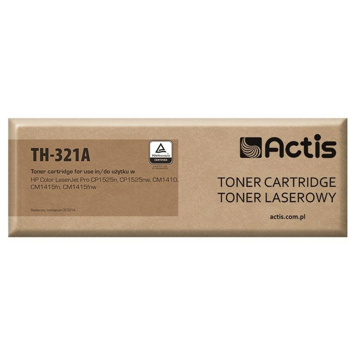 Toner Actis TH-321A Multicolore Ciano