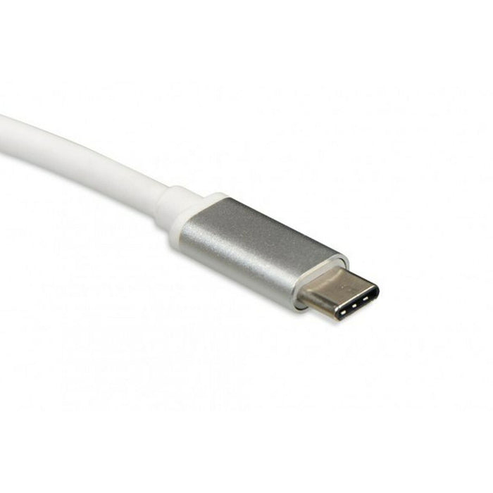 Hub USB Ibox IUH3CFT1 Bianco Argentato