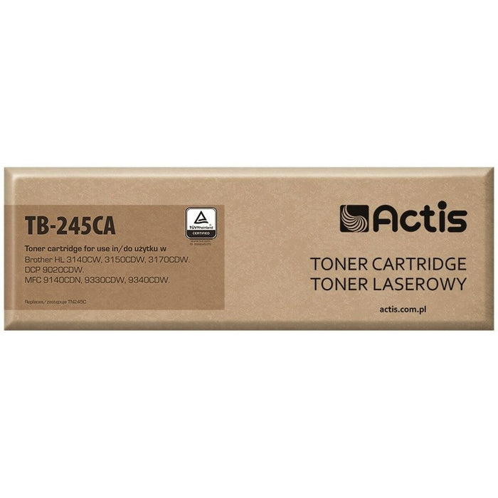 Toner Actis TB-245CA Multicolore Ciano