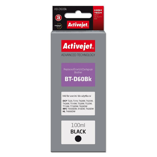 Cartuccia d'inchiostro compatibile Activejet BT-D60Bk Nero