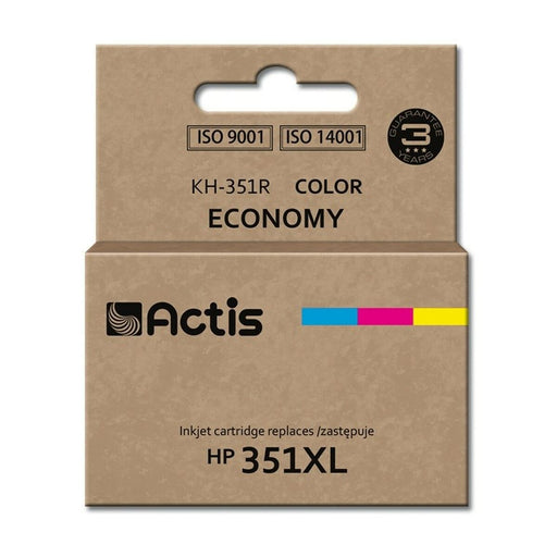 Cartuccia ad Inchiostro Originale Actis KH-351R Ciano/Magenta/Giallo