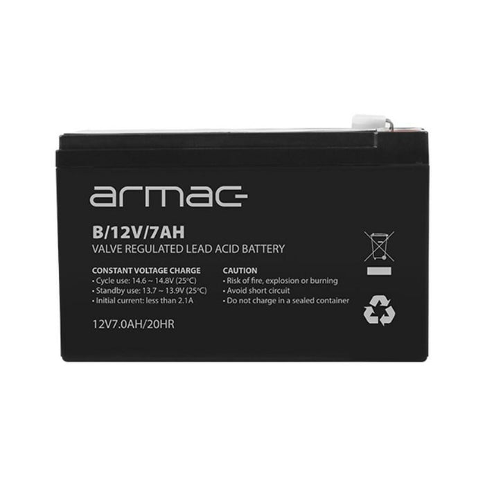 Batteria per Gruppo di Continuità UPS Armac B/12V/7AH 7 Ah 12 V