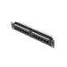 Patch Panel 12 Porte UTP Categoria 5e Lanberg PPU5-9012-B