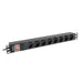 Multipresa 19" 6 Tomas Schuko Lanberg PDU-06E-0200-BK (2 m)