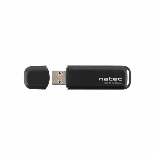 Lettore di Schede Esterno Natec Scarab 2 card Black USB 3.0 Type-A - Card-Reader Nero
