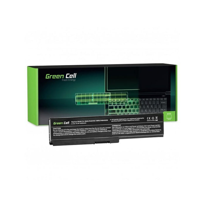 Batteria per Laptop Green Cell TS03 Nero 4400 mAh