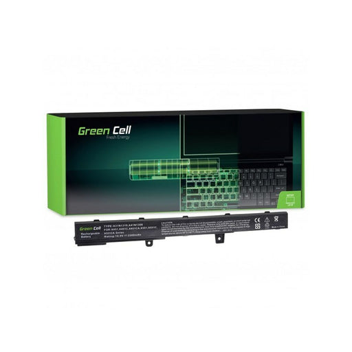 Batteria per Laptop Green Cell AS75 Nero 2200 mAh