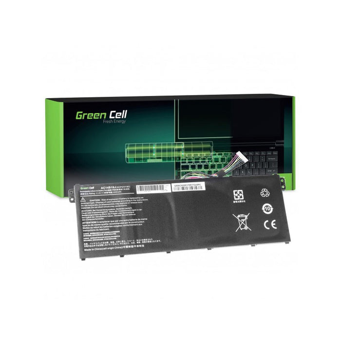 Batteria per Laptop Green Cell AC52 Nero 2200 mAh