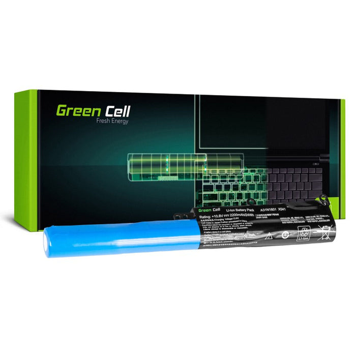 Batteria per Laptop Green Cell AS94 Azzurro Nero 2200 mAh