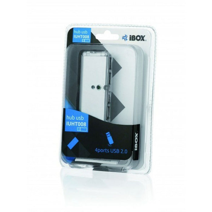 Hub USB Ibox IUHT008C Nero