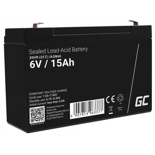 Batteria per Gruppo di Continuità UPS Green Cell AGM40 14000 mAh 6 V