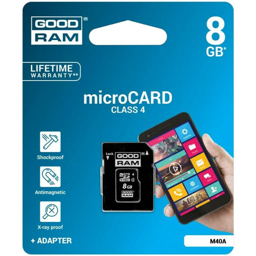 Scheda Micro SD GoodRam M40A 8 GB
