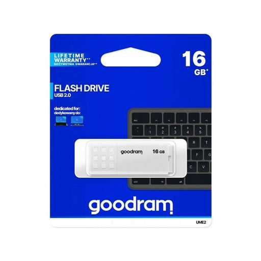 Memoria USB GoodRam UME2 5 MB/s-20 MB/s Bianco 16 GB