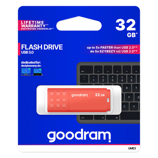 Memoria USB GoodRam UME3 Arancio