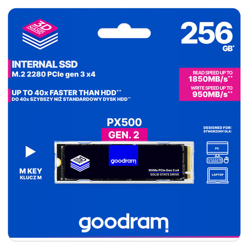 Hard Disk GoodRam PX500 Gen.2 256 GB SSD