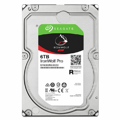 Hard Disk Seagate IronWolf  Pro ST6000NT001 3,5" 6 TB