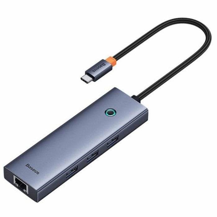Hub USB Baseus Nero Grigio (1 Unità)