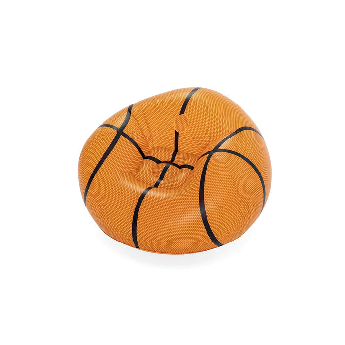 Poltrona Gonfiabile Bestway Basket 114 x 112 x 66 cm Arancio