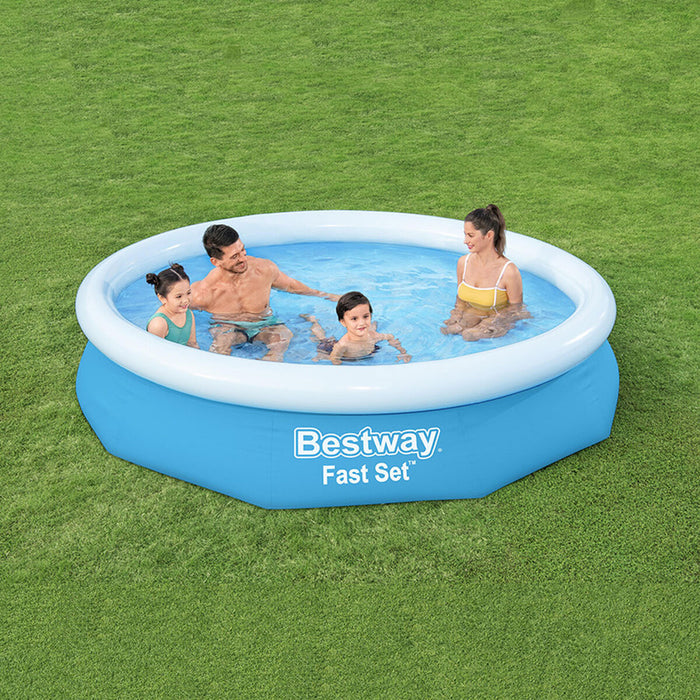 Piscina Gonfiabile Bestway 305 x 66 cm Azzurro Bianco 3200 L