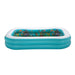 Piscina Gonfiabile per Bambini Bestway 3D 262 x 175 x 51 cm Azzurro