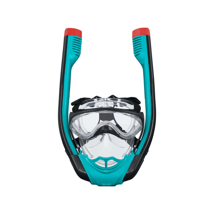 Occhialini da Snorkeling e Boccaglio per Bambini Bestway Azzurro Nero Multicolore L/XL