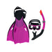 Maschera da Snorkeling con Boccaglio e Pinne Bestway Adulto Multicolore 43-48