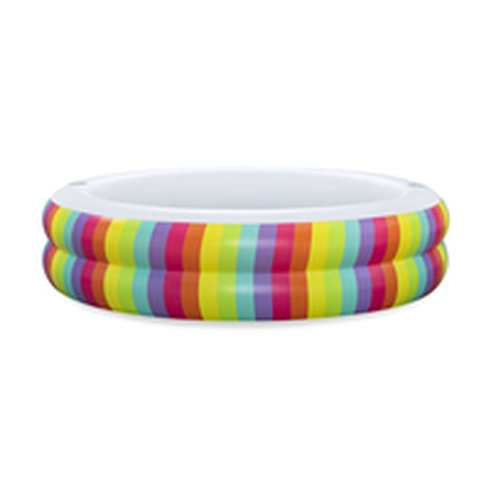 Piscina Gonfiabile per Bambini Bestway 206 x 206 x 51 cm Arcobaleno