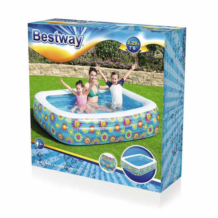 Piscina Gonfiabile per Bambini Bestway Floreale 305 x 183 x 56 cm