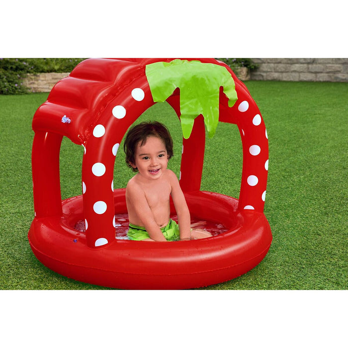 Piscina Gonfiabile per Bambini Bestway Fragola 91 x 91 x 91